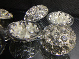 Diamonte encrusted shank button