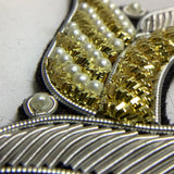 Luxury emb beading decorative Patches
