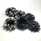 Beaded fabric cover button