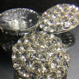 Diamonte encrusted shank button