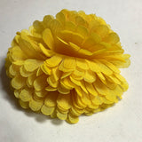 3D Chiffion Flower appliqué broches