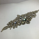 Iron-on Crystal Starburst Diamante Motif