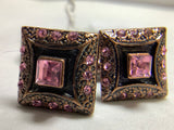 Diamanté cufflink