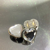 Heart stone shaped accessorie
