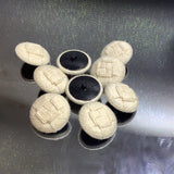 Line threaded buttons