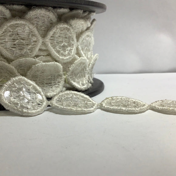 Circle ring lace with sequin