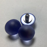 Half dome acrylic mushroom shank buttons