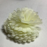 3D Chiffion Flower appliqué broches