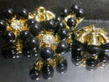 Flower design shank button 20mm