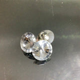 Satellite acrylic  Buttons with Metal shank