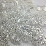 French Flower Applique Motifs Bridal Lace