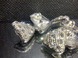 Triangle shank button with diamante