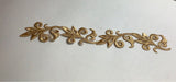 Embroidered Baroque Flower Applique Iron Sew On Patch