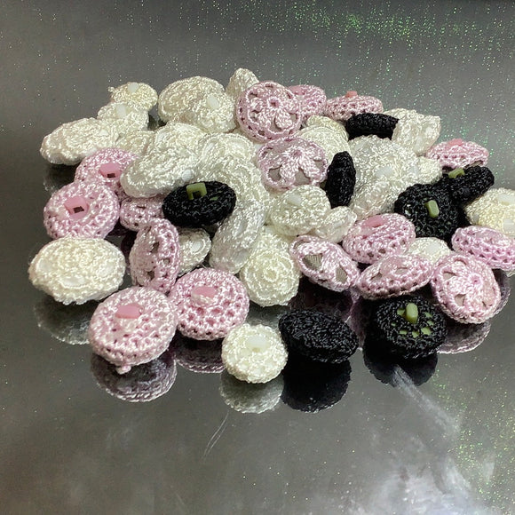 Crochet button