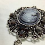 Vintage Gothic Queen Brooch Vintage Brooches