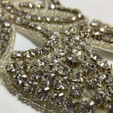 Iron on butterfly Diamante trims