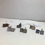 Diamanté cufflink