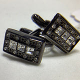 Diamanté cufflink