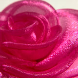 Rose Bud Crocodile Clips x1 - Flower Hair Clips
