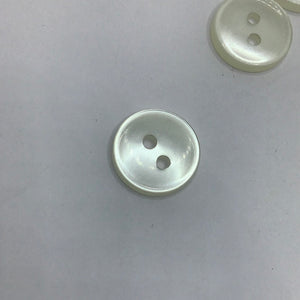 Bridal White Shirt Button
