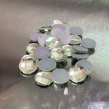 Circle shaped glass bead