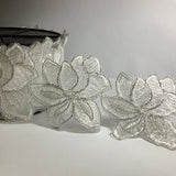 Flower lace ribbon edge trim