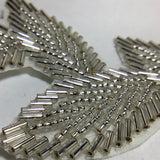 Beaded Leaf Applique