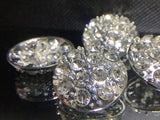 Diamonte encrusted shank button