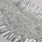 Flower eyelash edging chantily lace