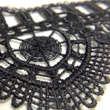 Guipure lace with dome Scallop