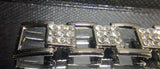 Diamanté buckle chain