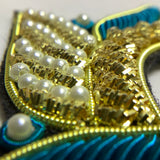 Luxury emb beading decorative Patches