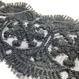 Black Chanlity edging lace lace