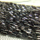 Bugle Beading on mesh