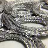 Lurex braided collar pieces