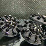 Beaded starlight button