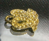 Gold necklace pieces in gold