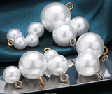 Full Ball pearl Button for bridal