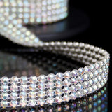 Crystal trim tape in thread
