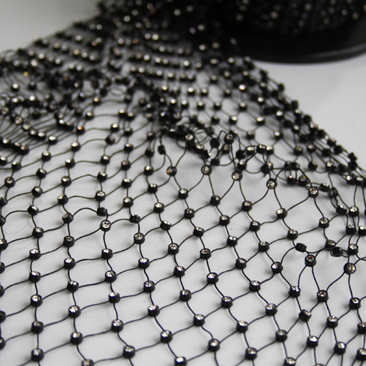 Crystal Netting in 3 Colour Ways – www.jimmybuttons.com.au