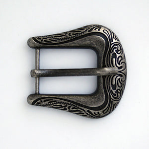 #0720 Antique Nickel Decorative Buckle 22mm