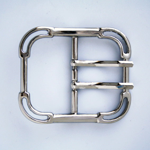 #0729 Nickel Decorative buckle 50mm