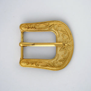 #0757 Gold Decorative Buckle 25mm