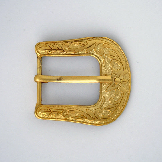 #0757 Gold Decorative Buckle 25mm