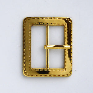 #0792 Gold Finish Buckle 30mm