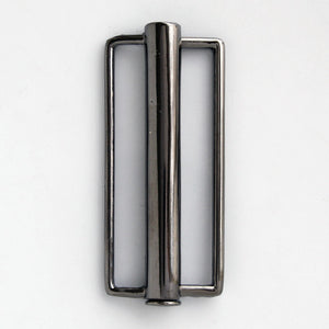 #0845 gunmetal Tube Buckle 50mm