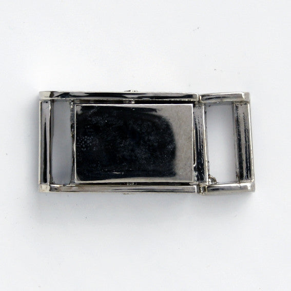 #0920 Gunmetal Clasp Buckle 10mm