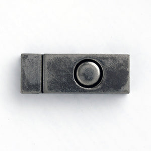 #0931 Antique Nickel Magnetic Clasp 12mm