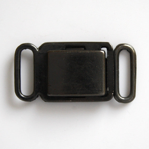 #0965 Gunmetal Clasp Buckle 10mm