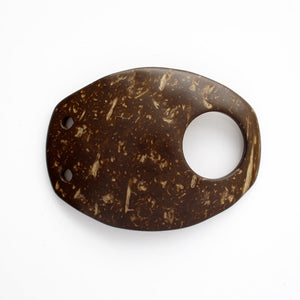 #1281 Decorative Coconut Shell buckle 20mm